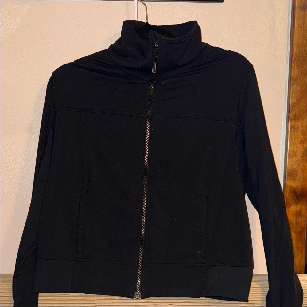 Lululemon Athletica Black Zip Up Jacket - Picture 2 of 4